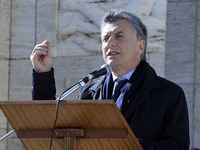 El presidente argentino, Mauricio Macri.