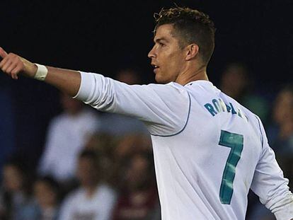 Cristiano Ronaldo celebrando un gol.