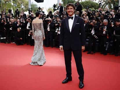 Tom Cruise, el 18 de mayo en la alfombra roja del festival de Cannes.