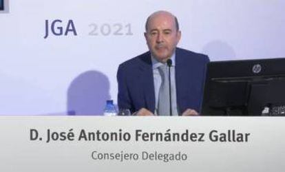 El CEO de OHL, José Antonio Fernández Gallar.