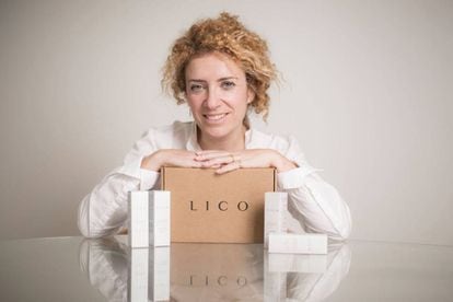 Estefanía Ferrer, fundadora de la firma de cosmética LICO.