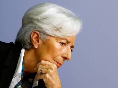 Lagarde: "2021 es el año del crecimiento, aunque en dos fases"