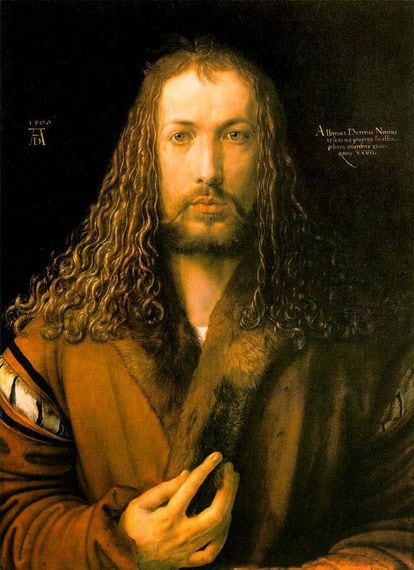 Autorretrato de Durero con 28 años (1500).