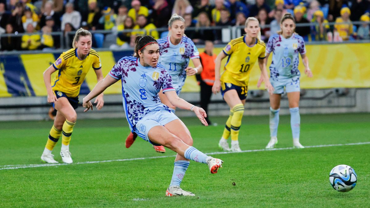 Suecia – España, en directo | Un gol de penalti de Mariona Caldentey en el descuento le da la victoria a la selección (2-3) | Fútbol | Deportes