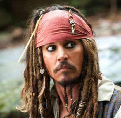 Johnny Depp, pirata dentro y fuera del Caribe.