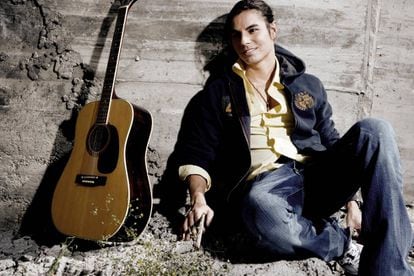 Julio José Iglesias, también conocido como Julio Iglesias Jr., en una imagen promocional de 2008.