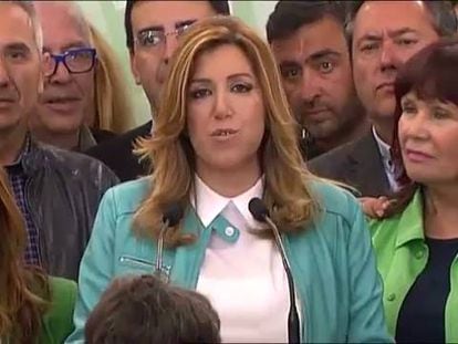 Susana Díaz logra una victoria clara en las elecciones andaluzas