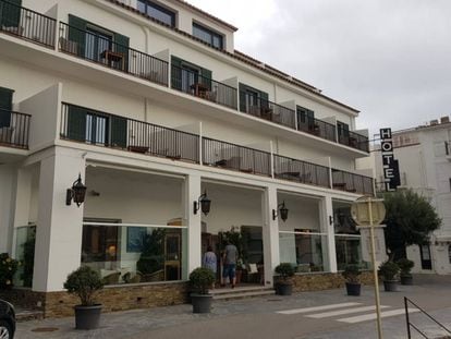 El hotel Playa Sol de Cadaqués.