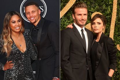 Los Curry compiten el trono de los Beckham como uno de los matrimonios más mediáticos.