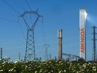 Una de las plantas solares de Abengoa. 