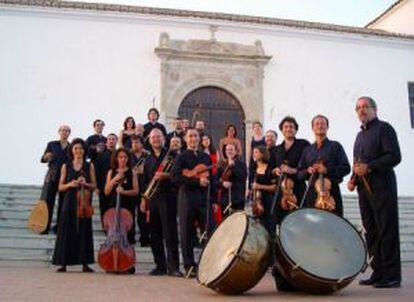 La Orquesta Barroca de Sevilla, que actuará en el ciclo de conciertos de Ziortza.