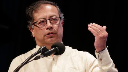 Gustavo Petro, en Cartagena, el 6 de septiembre de 2023.