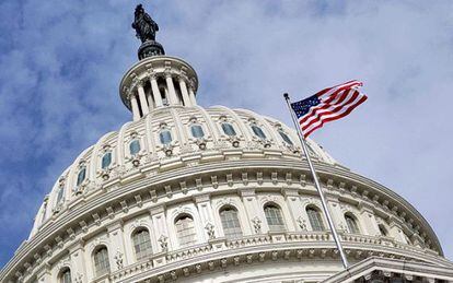 Imagen de la c&uacute;pula del Capitolio, en Washington DC.