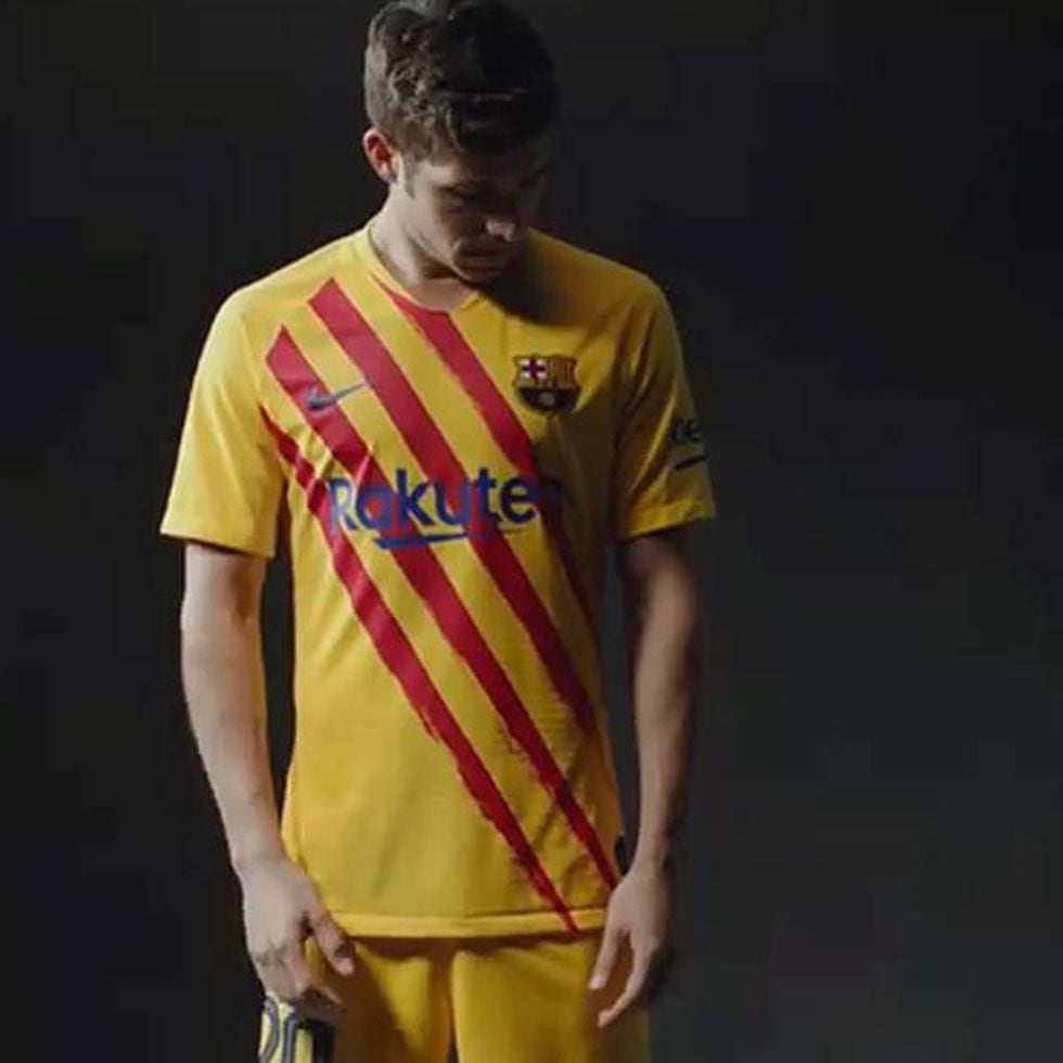 FC El Barça estrenará otra camiseta con la 'senyera' | Deportes PAÍS