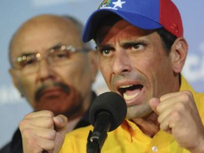 Capriles pide que se suspenda la proclamación de Maduro