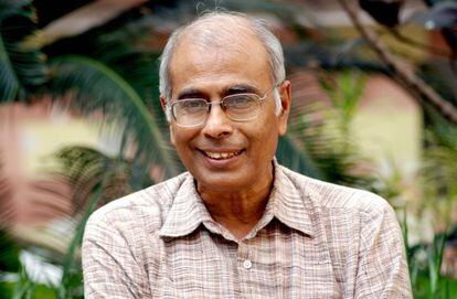 El activista Narendra Dabholkar, en 2008.