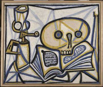 'Vanitas' de 1946, una de les calaveres pintades per Picasso.