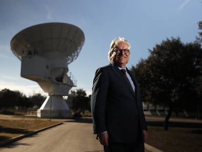 Günther Hasinger, nuevo director de ciencia de la Agencia Espacial Europea, en las instalaciones de la ESA en Villanueva de la Cañada (Madrid)