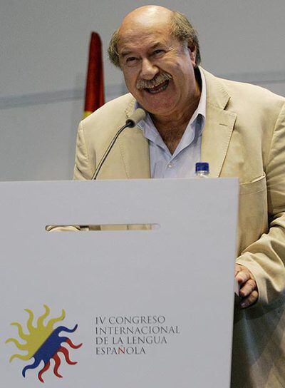 El escritor chileno Antonio Skármeta, ayer en Cartagena de Indias.