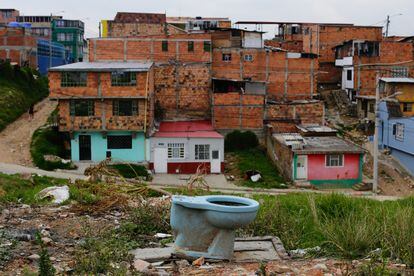 El barrio República Venezolana en Ciudad Bolívar, al sur de Bogotá.