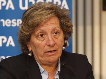 Pilar Gonz&aacute;lez de Frutos, presidenta de Unespa.