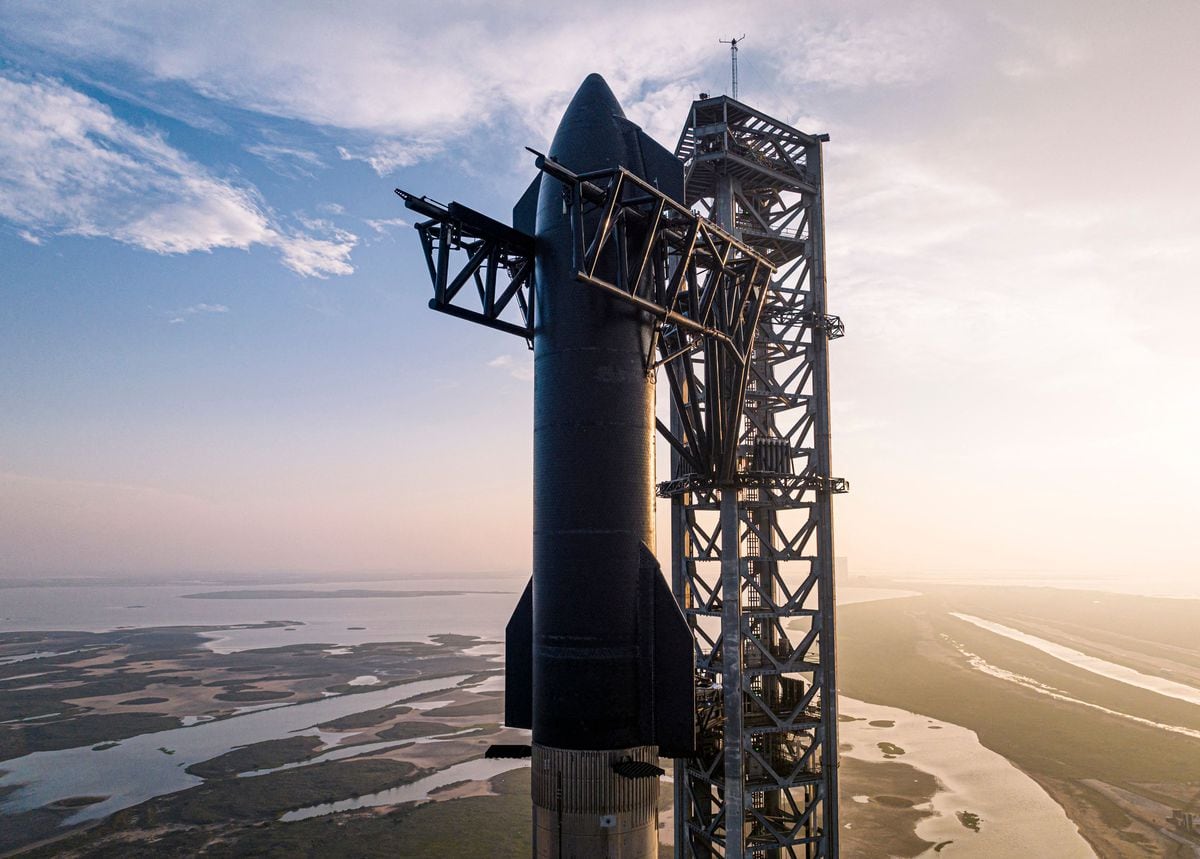 Elon Musk selesai meluncurkan Starship, roket terbesar di dunia, untuk hari Senin |  Ilmu