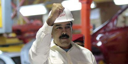Maduro, este mi&eacute;rcoles en Venezuela en una f&aacute;brica de una firma china.