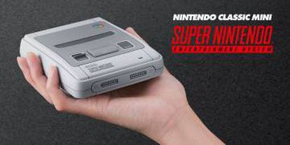 Imagen de la Nintendo Classic Mini: SNES.
