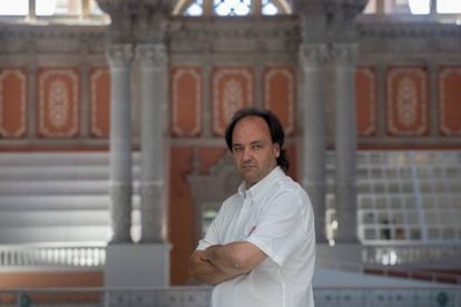 Pepe Serra, director del MNAC, en la sala de su museo, en una fotografía de archivo.