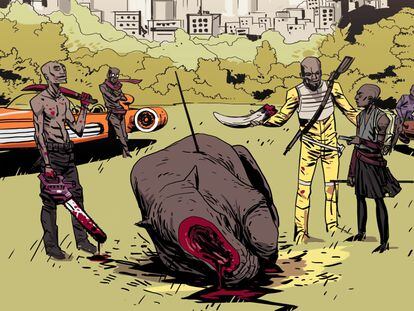 El cómic 'Rovik', de la editorial africana Avandu Vosi.
