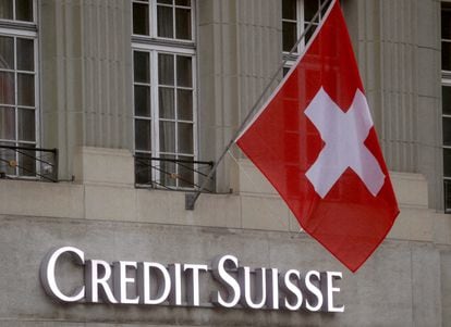 Oficinas de la entidad Credit Suisse en Berna, Suiza.