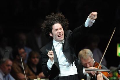 El director Gustavo Dudamel. 