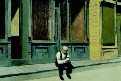 <i>Domingo,</i> de Edward Hopper.