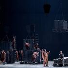 Una escela de El oro del Rin en el Teatro Real.