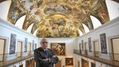 José Pedro Pérez-Llorca, cuando fue elegido presidente del Patronato del Museo del Prado, en octubre de 2012.