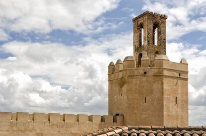 La alcazaba árabe de Badajoz.