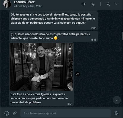 Conversación con Leandro Pérez