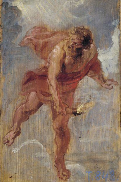 <i>Prometeo</i> (1636-1637), de Rubens, del Museo del Prado.