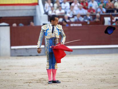 Fandi&ntilde;o, el pasado 29 de mayo, en la plaza de Las Ventas.