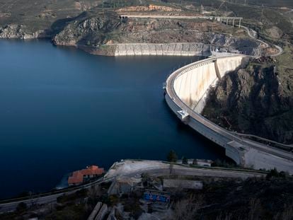 El embalse del Atazar, el 19 de marzo.