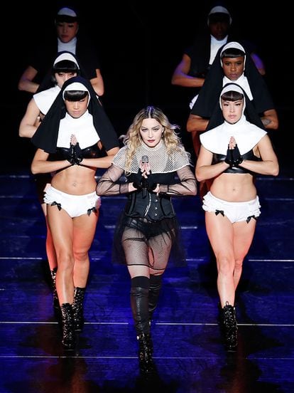 La estilista ha colaboradocon Madonna en cuatro tours. En la imagen, el Rebel Heart.