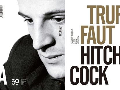 Nueva portada de 'El cine según Hitchcock', de Truffaut.