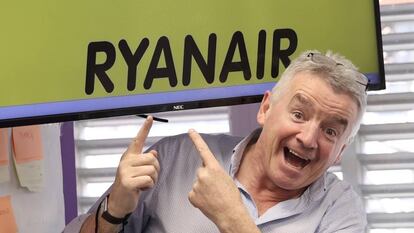 El CEO del holding Ryanair, Michael O'Leary.