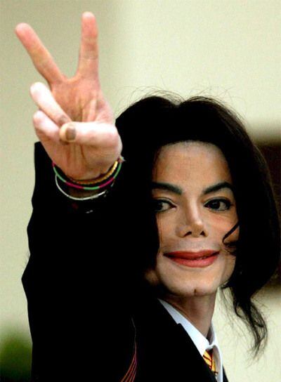 Michael Jackson, en Los Ángeles.
