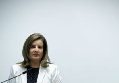La ministra de Empleo, Fátima Báñez.