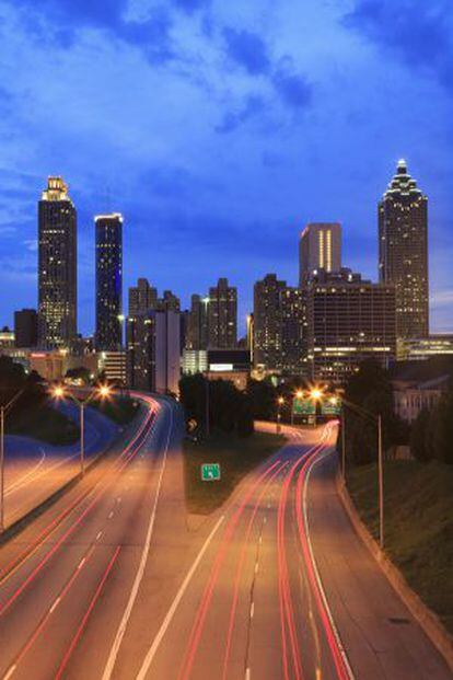 El &#039;skyline&#039; de Atlanta.