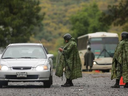 Guardia Nacional en Michoacán Uruapan