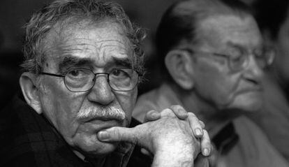 El Premio Nobel Gabriel García Márquez en 2003.