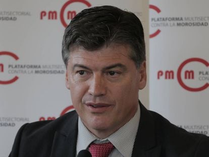 Antoni Cañete,presidente de la Plataforma Multisectorial contra la Morosidad