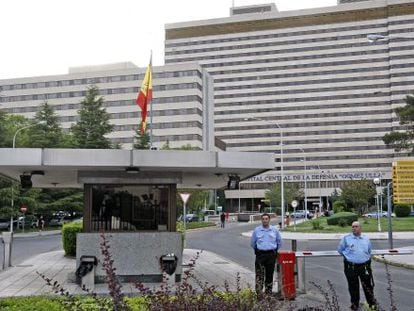 El hospital militar G&oacute;mez Ulla (Madrid), en 2009 cuando alberg&oacute; a enfermos por la gripe A.